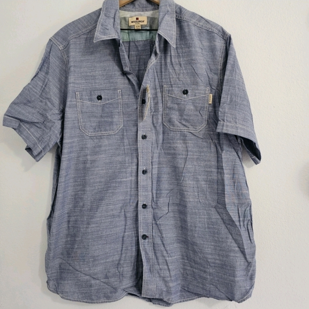 NWT • Woolrich • Causal Button Up